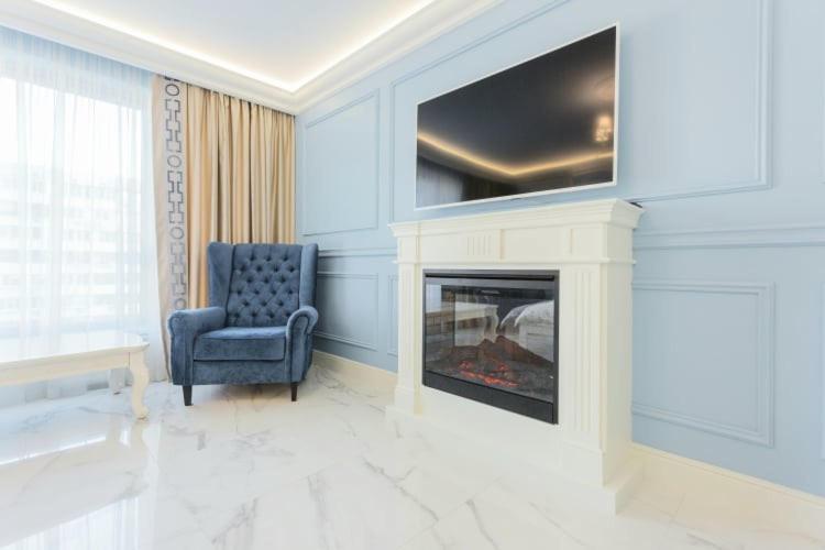 Роскошная 3К Квартира 120М2 На Набережной В Жк Obolon Residentsic Kiev Esterno foto